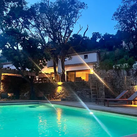 ヴィラ La Maison Des Chenes - 5 Etoiles キャバレール・シュル・メール